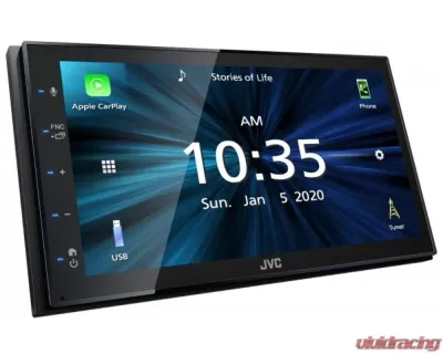 JVC 6.8" Capacitive Touch Monitor Digital Media Receiver - KW-M56BT