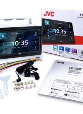 JVC 6.8" Capacitive Touch Monitor Digital Media Receiver                                     - KW-M56BT - Image 2