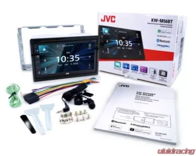 JVC 6.8" Capacitive Touch Monitor Digital Media Receiver - KW-M56BT