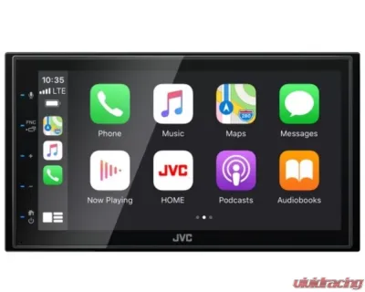 JVC 6.8" Capacitive Touch Monitor Digital Media Receiver - KW-M56BT