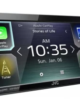 JVC 6.8" Clear Resistive Touch Monitor Digital Media Receiver w/ A2 Warranty                                     - KW-M750BT - Image 5