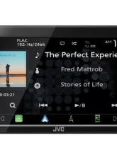 JVC 6.8" Clear Resistive Touch Monitor Digital Media Receiver w/ A2 Warranty                                     - KW-M865BW - Image 2