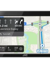 JVC 6.8" Clear Resistive Touch Monitor Digital Media Receiver w/ A2 Warranty                                     - KW-M865BW - Image 3