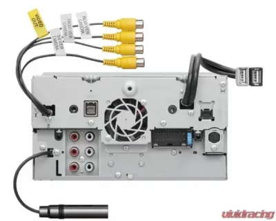 JVC 6.8" Clear Resistive Touch Monitor Digital Media Receiver w/ A2 Warranty - KW-M865BW