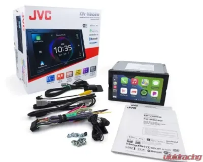 JVC 6.8" Clear Resistive Touch Monitor Digital Media Receiver w/ A2 Warranty - KW-M865BW
