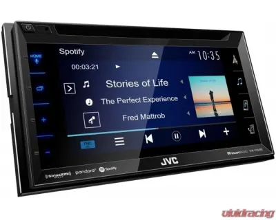 JVC 6.8" Clear Resistive Touch Panel Multimedia Receiver w/ A2 Warranty - KW-V350BT