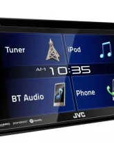 JVC 6.8" Clear Resistive Touch Panel Multimedia Receiver w/ A2 Warranty                                     - KW-V350BT - Image 2