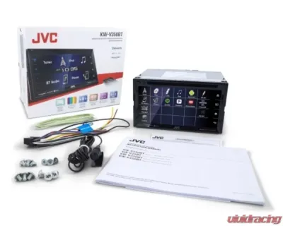 JVC 6.8" Clear Resistive Touch Panel Multimedia Receiver w/ A2 Warranty - KW-V350BT