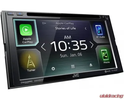 JVC 6.8" Clear Resistive Touch Monitor Multimedia Receiver w/ A2 Warranty - KW-V850BT