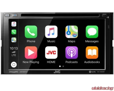 JVC 6.8" Clear Resistive Touch Monitor Multimedia Receiver w/ A2 Warranty - KW-V850BT