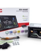 JVC 6.8" Clear Resistive Touch Monitor Multimedia Receiver w/ A2 Warranty                                     - KW-V850BT - Image 4
