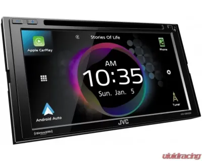 JVC 6.8" Clear Resistive Touch Monitor  Multimedia Receiver w/ A2 Warranty - KW-V960BW