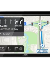 JVC 6.8" Clear Resistive Touch Monitor  Multimedia Receiver w/ A2 Warranty                                     - KW-V960BW - Image 2