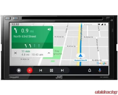 JVC 6.8" Clear Resistive Touch Monitor  Multimedia Receiver w/ A2 Warranty - KW-V960BW