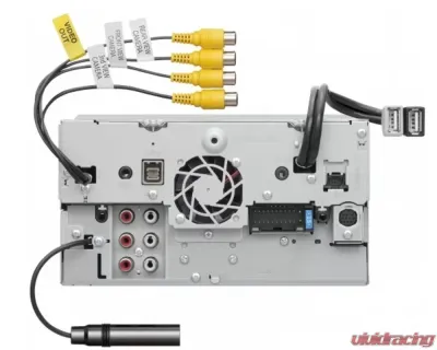 JVC 6.8" Clear Resistive Touch Monitor  Multimedia Receiver w/ A2 Warranty - KW-V960BW