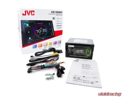 JVC 6.8" Clear Resistive Touch Monitor  Multimedia Receiver w/ A2 Warranty - KW-V960BW