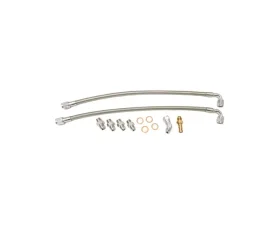 ATP Turbo Top/Bottom Steel Braided Coolant Line Assembly Nissan SR20DET | GT/GTX