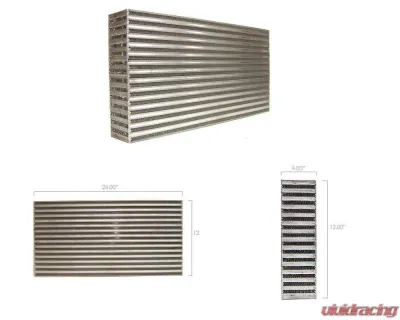 ATP Turbo Intercooler Core Garrett GT 23.7x12x3.8 - ATP-INT-016