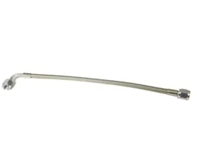 ATP Turbo Oil Feed Line #3 -3 AN - SS Braid, Length: 16 inches
