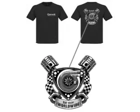 ATP Turbo Motion Checkered Flag Turbo Garrett Shirt Black