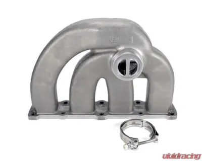 ATP Turbo Turbo Manifold Cast Divided T3 and T4 Flanged, and TiAL MVR Flanged Mitsubishi EVO X 4B11T 2008+ - ATP-VEVO-183