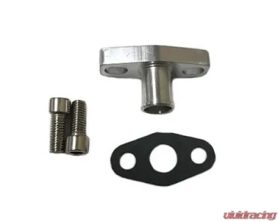 ATP Turbo Oil Drain (Return) Flange Kit, 5/8"BARB, Borg Warner EFR Series 6258/6758/7163/7670/8374/9180 7064 - ATP-BWF-008