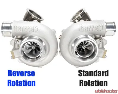 Garrett Turbo G25-550 Reverse Rotation Turbocharger with .72 A/R V-Band Housing - GRT-TBO-634