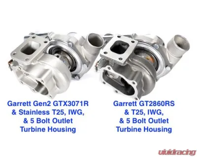 ATP Turbo GEN2 Garrett GTX3071R with Compact Comp Hsg and Stainless .86 AR T25 IWG 5 Bolt Turbine Hsg 1 bar Actuator - GRT-TBO-899