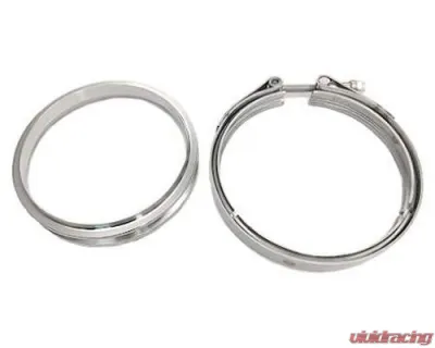ATP Turbo 5" V-Band Clamp for Down pipe Flange and Clamp GT47 GTX47 GT55 GTX55 T6 - CLC-CLA-267