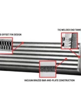 Garrett Intercooler Gray CARB Legal for 2015-2022 Mustang 2.3L Ecoboost, 600HP Upgrade                                     - ATP-M23-020 - Image 10
