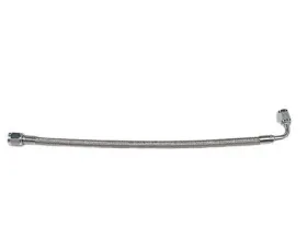 ATP Turbo Oil Feed Line -4 (#4) - SS Braid, 20 inches length