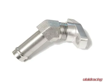 ATP Turbo Flange, Oil Drain / Return, GT/GTX, GT25 thru GTX35, Special Combo 45 degree tight elbow 5/8" barb - ATP-FTG-212