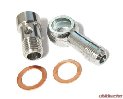 ATP Turbo Banjo Kit, 14mm Long nose Steel -6AN, Compact Allen Head - ATP-FTG-214