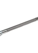 ATP Turbo Hose 8" Straight Steel Braided Line, 14mm Banjo, -6 AN                                     - ATP-FTG-219 - Image 2
