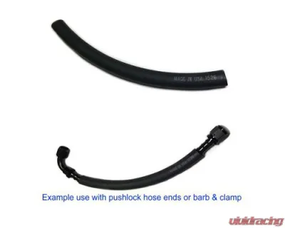 ATP Turbo Hose, oil drain, (3/4") 19mm, Black, Hi-Temp special rubber, Pushlock - ATP-OIL-072