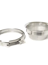 ATP Turbo 4" Marmon Down pipe Flange and Clamp with Transition T6 Divided GT42 GT45                                     - CLC-CLA-273 - Image 2