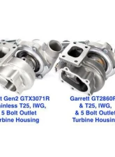 ATP Turbo GEN2 Garrett GTX3076R Compact Comp Hsg, Stainless .64 AR T25 IWG 5 Bolt Turbine Hsg, 1 Bar Actuator                                     - GRT-TBO-B34 - Image 4