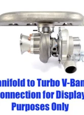 ATP Turbo GT3076R Garrett DBB turbo with .86 A/R VB25 int. gated "GT28 style" 5 bolt into 3" VB 1 Bar Act. 4" in                                     - GRT-TBO-H70 - Image 5