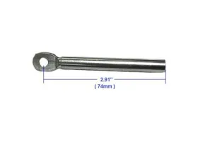 ATP Turbo SPCL74 Threaded Rod End for Wastegate Actuator - 1/4-28 threads, Length 74mm