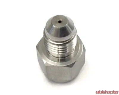 ATP Turbo GT25 to GTX35 Series Turbochargers -3AN Inline Oil Inlet Restrictor Fitting 0.035" Port - ATP-OIL-055
