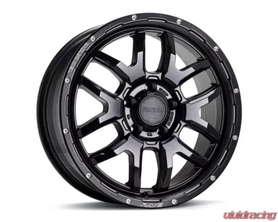 Team Daytona F6boost Wheel 16x7 5x114.3 40mm Semigloss Black - WRF6H40EN1
