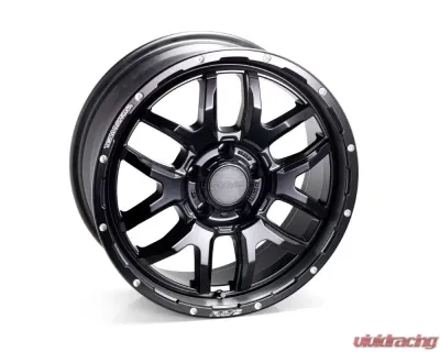 Team Daytona F6boost Wheel 16x7 5x114.3 40mm Semigloss Black - WRF6H40EN1