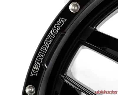 Team Daytona F6boost Wheel 16x7 5x114.3 40mm Semigloss Black - WRF6H40EN1
