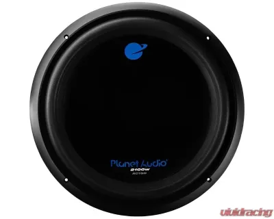 Planet Audio Anarchy 15" Woofer Dual 4 OHM Voice Coil Black Poly Injection Cone - AC15D