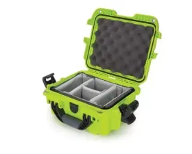 Nanuk Nano 905 Hard Case Padded Divider Lime