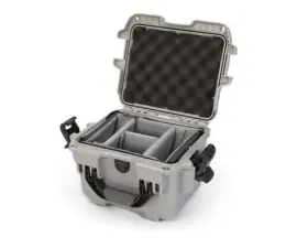 Nanuk Nano 908 Hard Case Padded Divider Silver