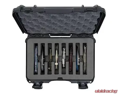 Nanuk Nano 909 8-Knife Case Graphite - 909-8KNI7