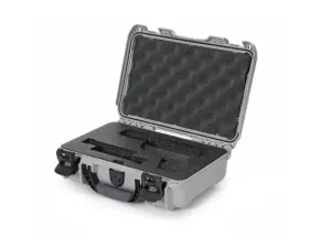 Nanuk Nano 909 Glock Pistol Case Silver