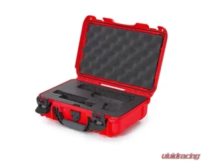 Nanuk Nano 909 Glock Pistol Case Red - 909-GLOCK9