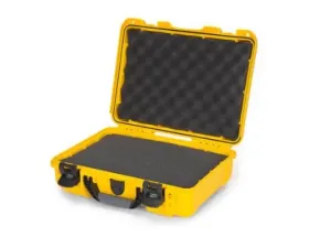 Nanuk Nano 910 Waterproof Hard Case Cubed Foam Yellow